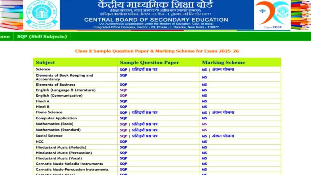 CBSC Class 10th