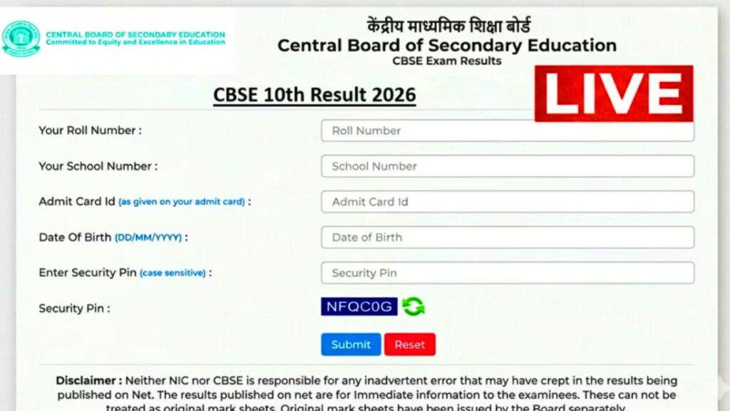 CBSC Class 10th