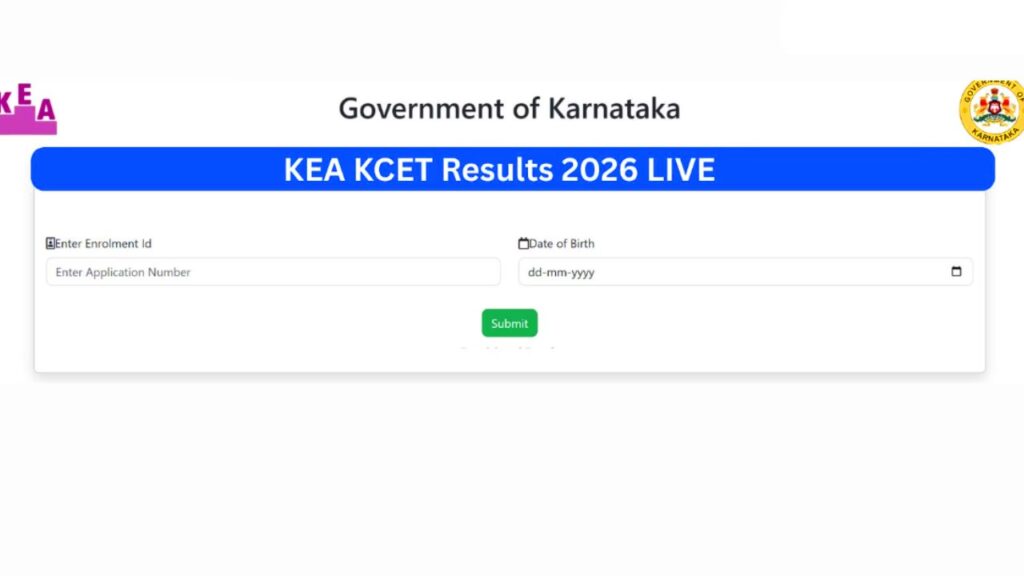 KCET Result 2026