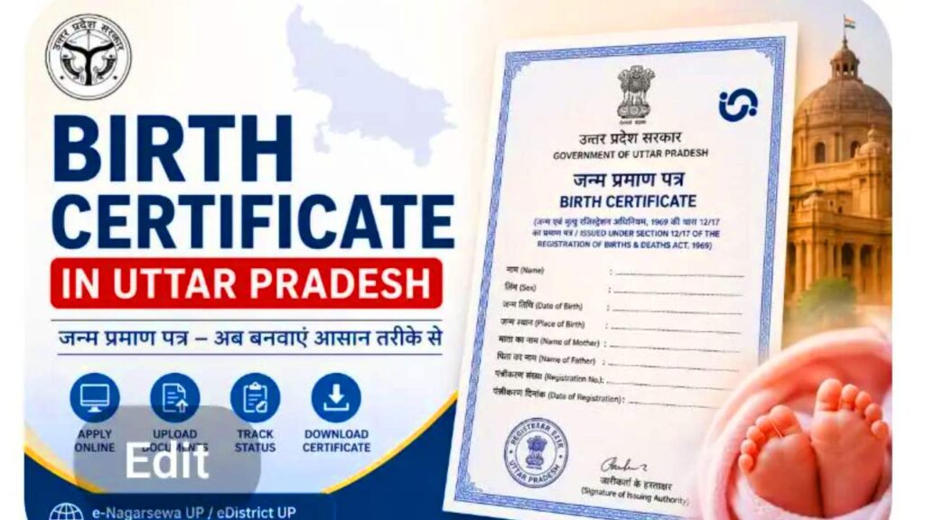 UP Birth Certificate 2026 Online Apply